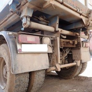 foto 6x6 tipper 34t Volvo bed automat