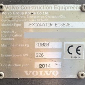 foto Volvo EC380E L