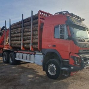 foto 36/26t forestry 6x6 Volvo +Epsilon +trailer