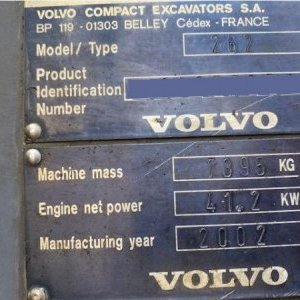 foto Volvo EW 70