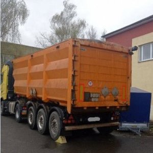 foto tractor hydr.Volvo FH460 +40m3 tipper 39/35t trailer 3axles