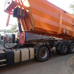 foto tractor hydr.Volvo FH460 +40m3 tipper 39/35t trailer 3axles