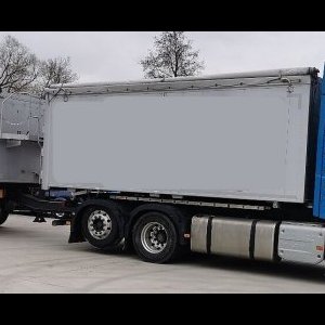 foto 50t alu tipper set 5.6+5.6m not only agro Volvo 6x2 +trailer 19t