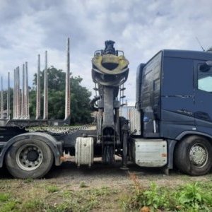 foto forestry 6x4 Volvo 540 +trailer 42t TOM